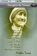 iPhone Application - Thoughts by Mother Teresa